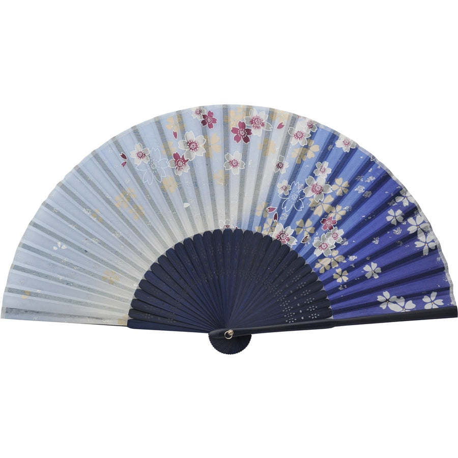 Éventail Japonais Traditionnel – Sakura en Dégradé