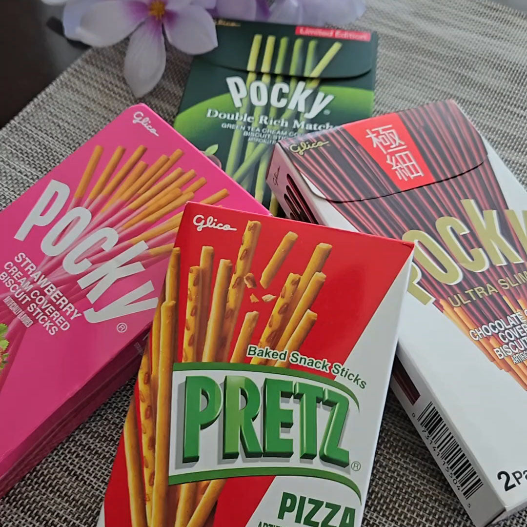 Pocky vs Pretz : quelle est la différence ?