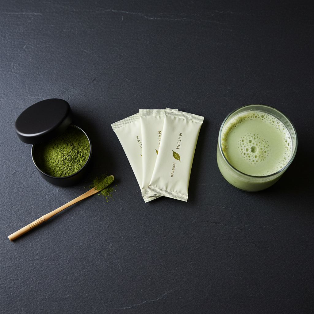 Matcha en poudre, en sachet ou instantané : quel format choisir ?