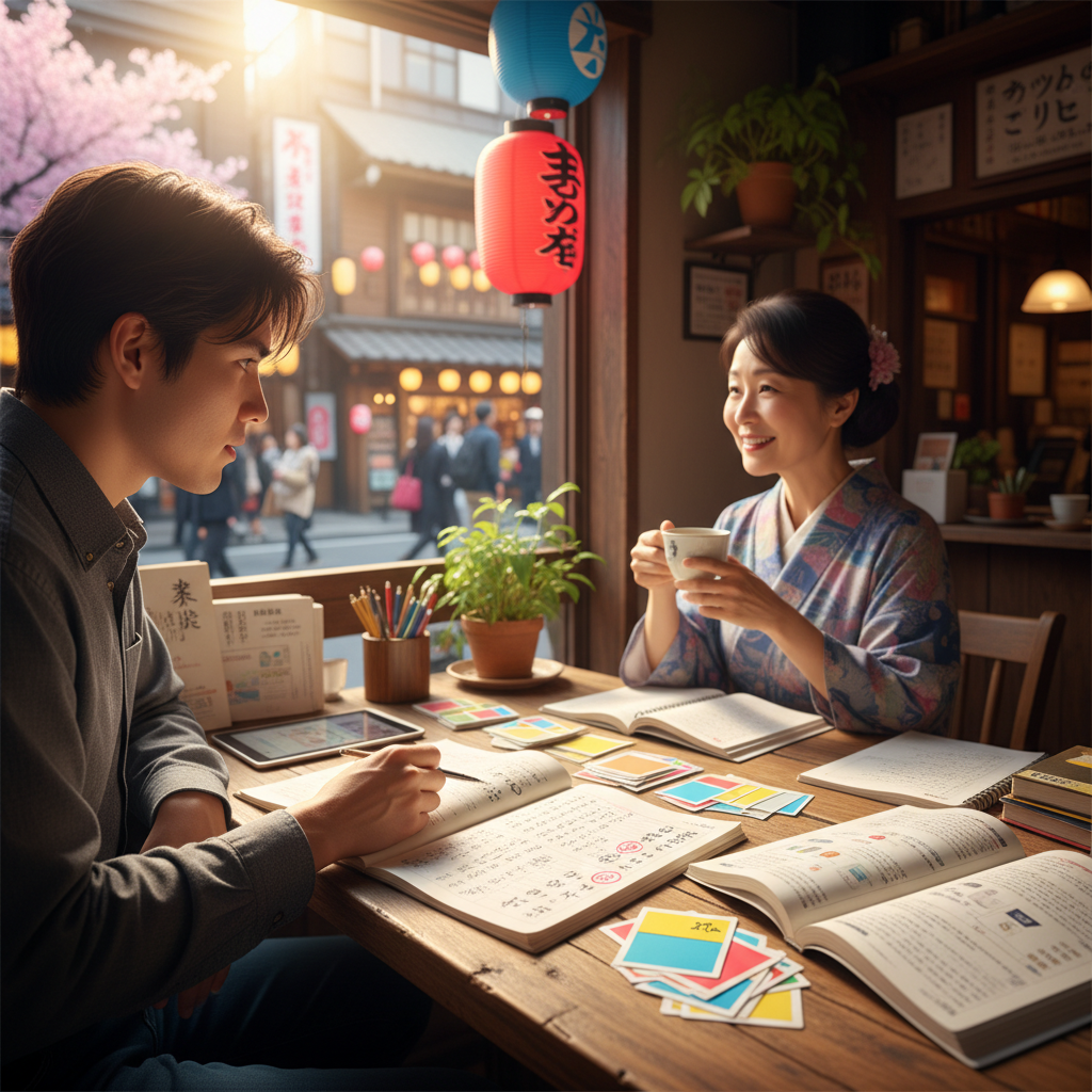 Comment progresser vite en japonais : kanji, grammaire, conversation en immersion