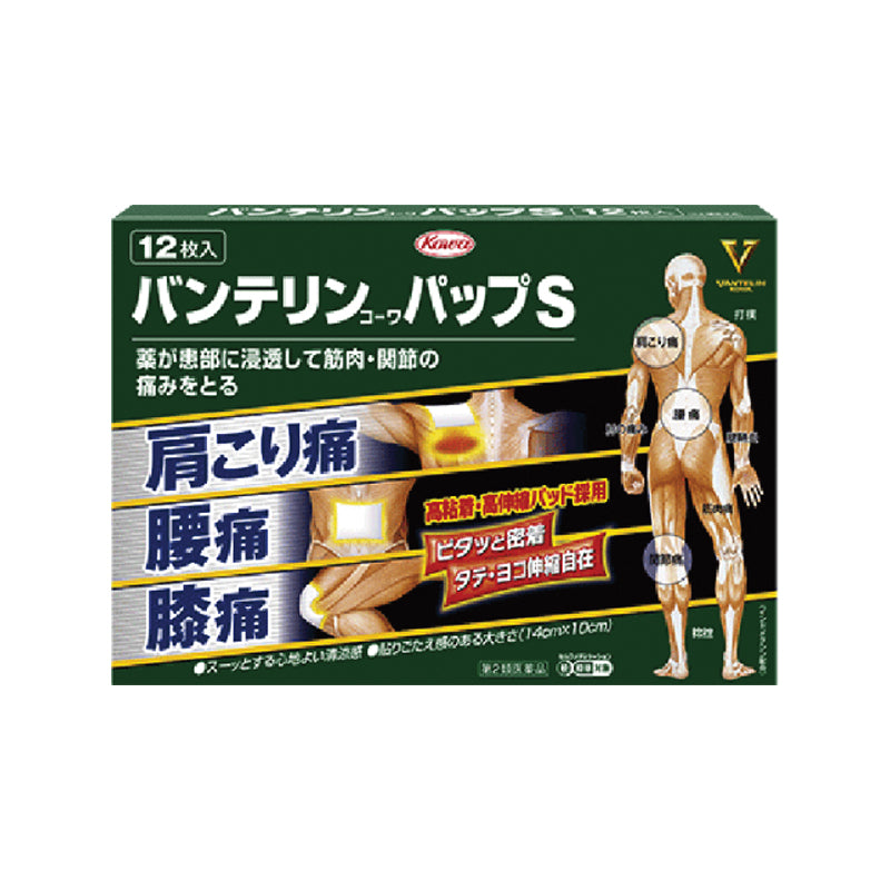 Vantelin - Patch Anti Douleur EX (12 pieces)