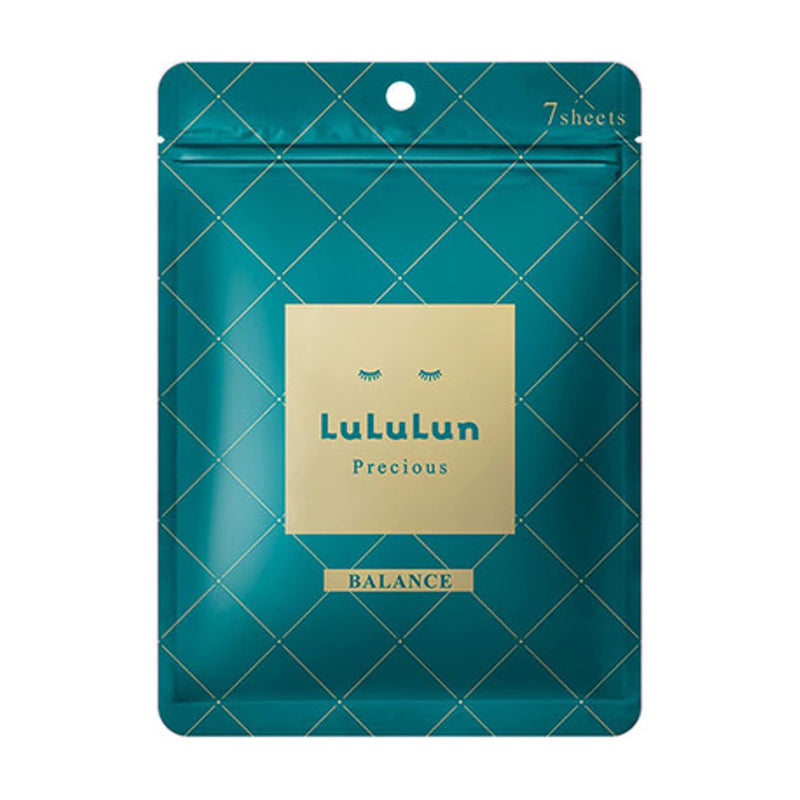 Lululun - Masque visage - Precious green (7 pieces)