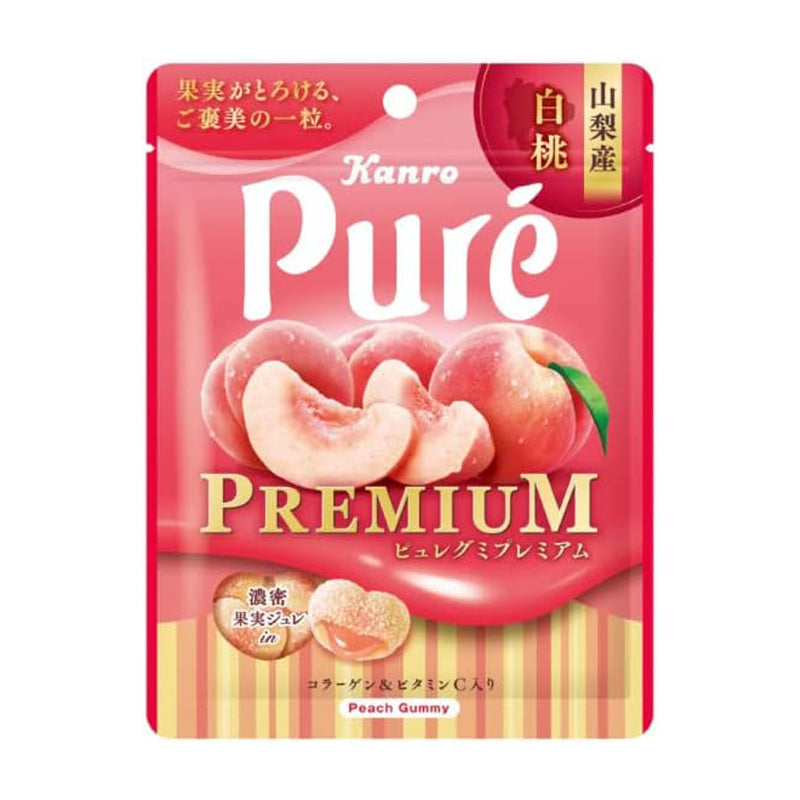 Pure Gummy Premium - Pêche de Yamanashi - 56g