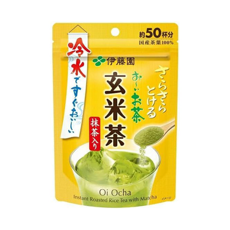 Thé Hōjicha avec Matcha - thé instantané en poudre 40g